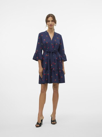 VERO MODA Blousejurk 'ZERA' in Blauw