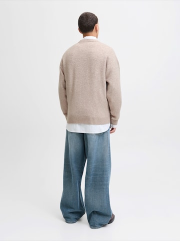 JACK & JONES - Jersey 'JJESoho Ollie' en beige