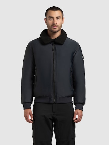 khujo Φθινοπωρινό και ανοιξιάτικο μπουφάν 'Ginster' σε γκρι: μπροστά