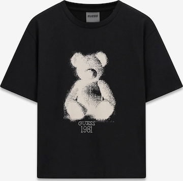 GUESS T-Shirt in Schwarz: Vorderseite