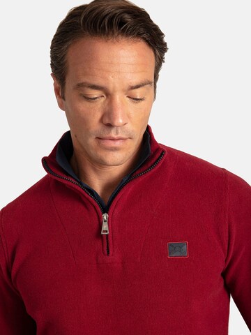 Sweat-shirt Jacey Quinn en rouge