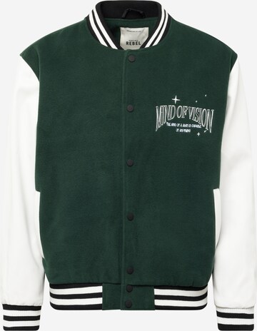 Redefined Rebel Between-season jacket 'Archer' in Green: front