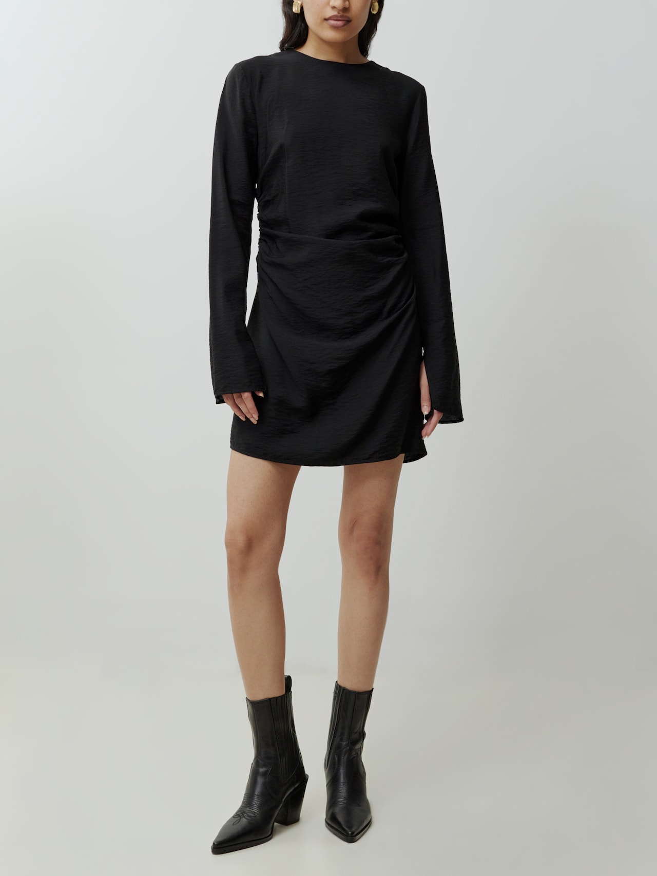 EDITED Producten Jurk 'Genesis' Zwart