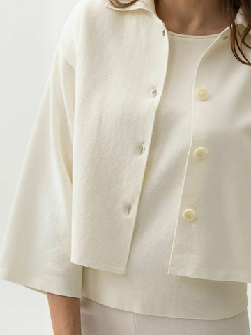 Holebrook Between-Season Jacket ' Jane ' in White