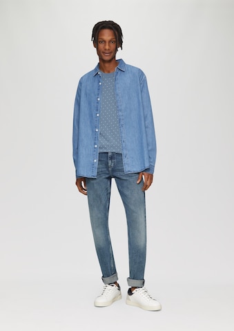 T-Shirt QS en bleu
