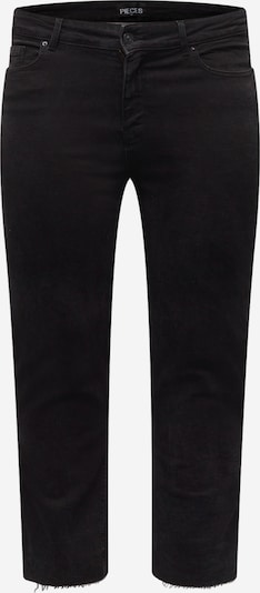 PIECES Curve Jeans 'LUNA' in de kleur Black denim, Productweergave