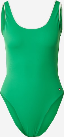 Maillot de bain Tommy Hilfiger Underwear en vert : devant