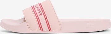 TOMMY HILFIGER Pantoletter i pink: forside