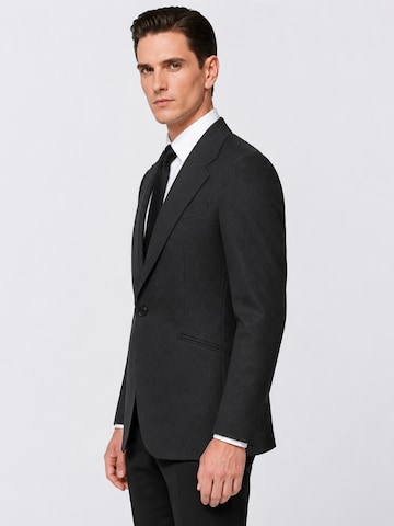 ALLTHEMEN Regular fit Suit Jacket 'Fadenlauf' in Black