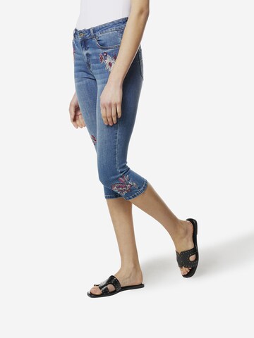 KOROSHI Slimfit Džíny – modrá