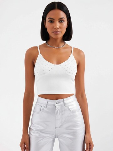 Haut Bigdart en blanc