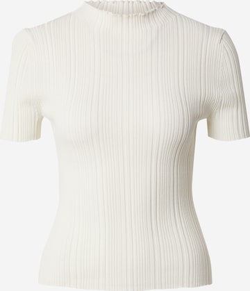 HUGO Neulepaita 'Sarphapilk' värissä valkoinen: etupuoli