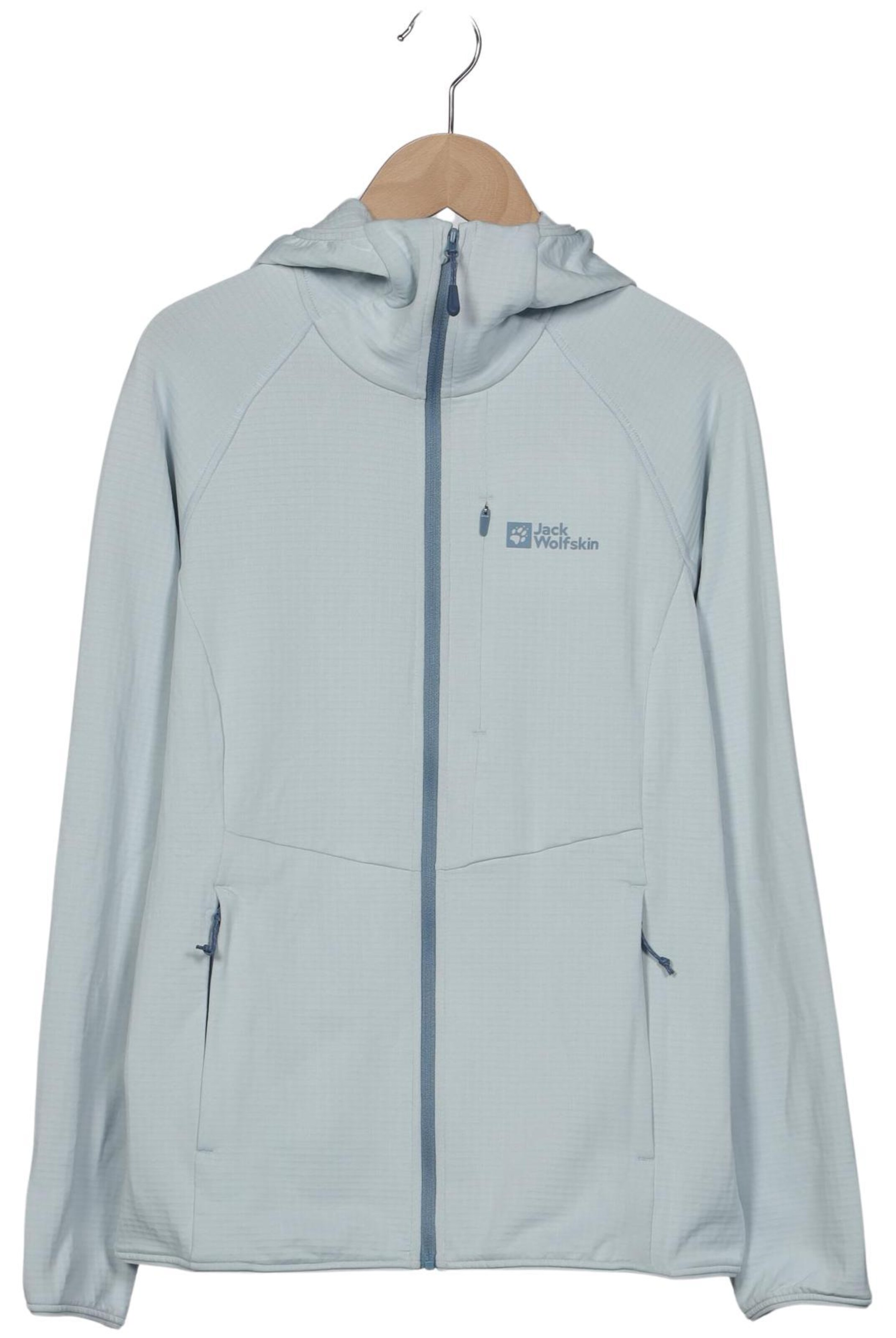 JACK WOLFSKIN Sweatshirt & Zip-Up Hoodie in S in Blue: front
