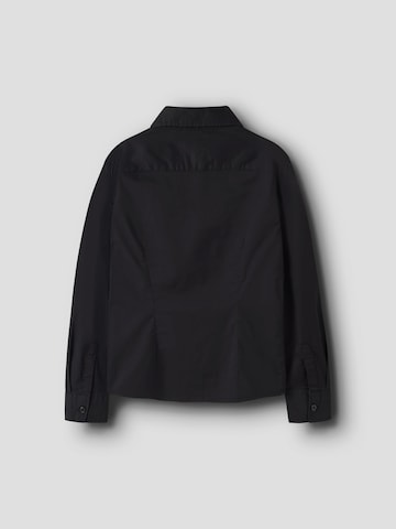 NAME IT Regular fit Overhemd in Zwart