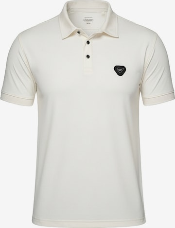 Ombre Shirt in Weiß: Vorderseite