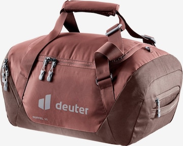 DEUTER Reisetasche 'Duffel' in Braun: Vorderseite