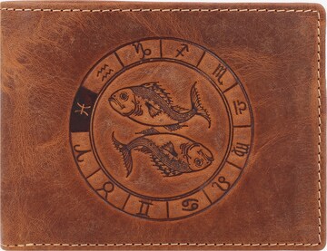 GREENBURRY Wallet 'Vintage' in Brown: front