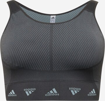 ADIDAS SPORTSWEAR Bustier Biustonosz sportowy w kolorze czarny: przód