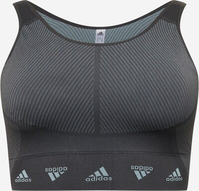 ADIDAS SPORTSWEAR Sports bra in Light blue / Black, Item view