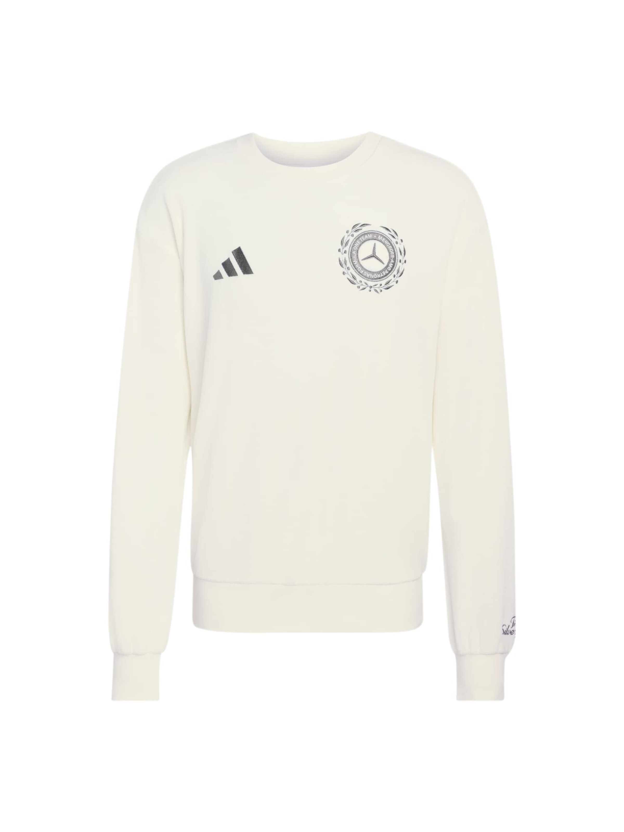 Felpa sportiva 'MER SA' di ADIDAS SPORTSWEAR in bianco: frontale
