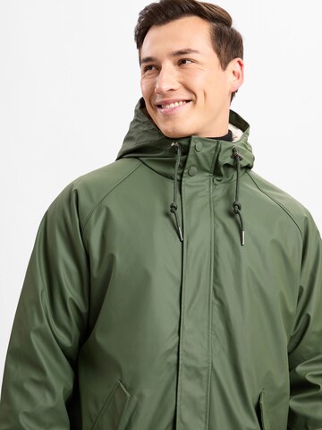 Derbe Winterparka 'Trekholm' in Groen