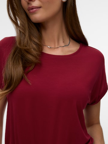 VERO MODA T-Shirt 'VMAVA' in Rot
