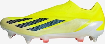 ADIDAS PERFORMANCE Soccer Cleats 'X Crazyfast Elite' in Yellow: front