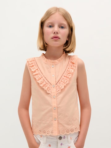 Scalpers Regular fit Button Up Shirt ' ' in Orange