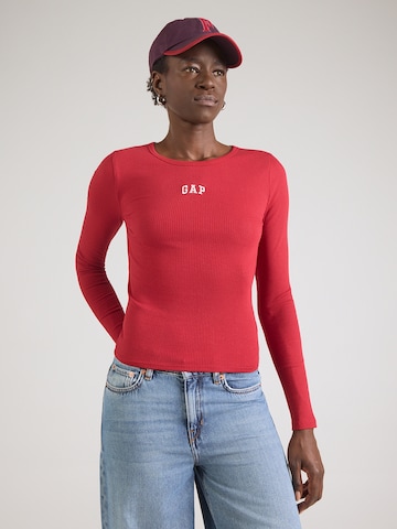 GAP Majica | rdeča barva: sprednja stran