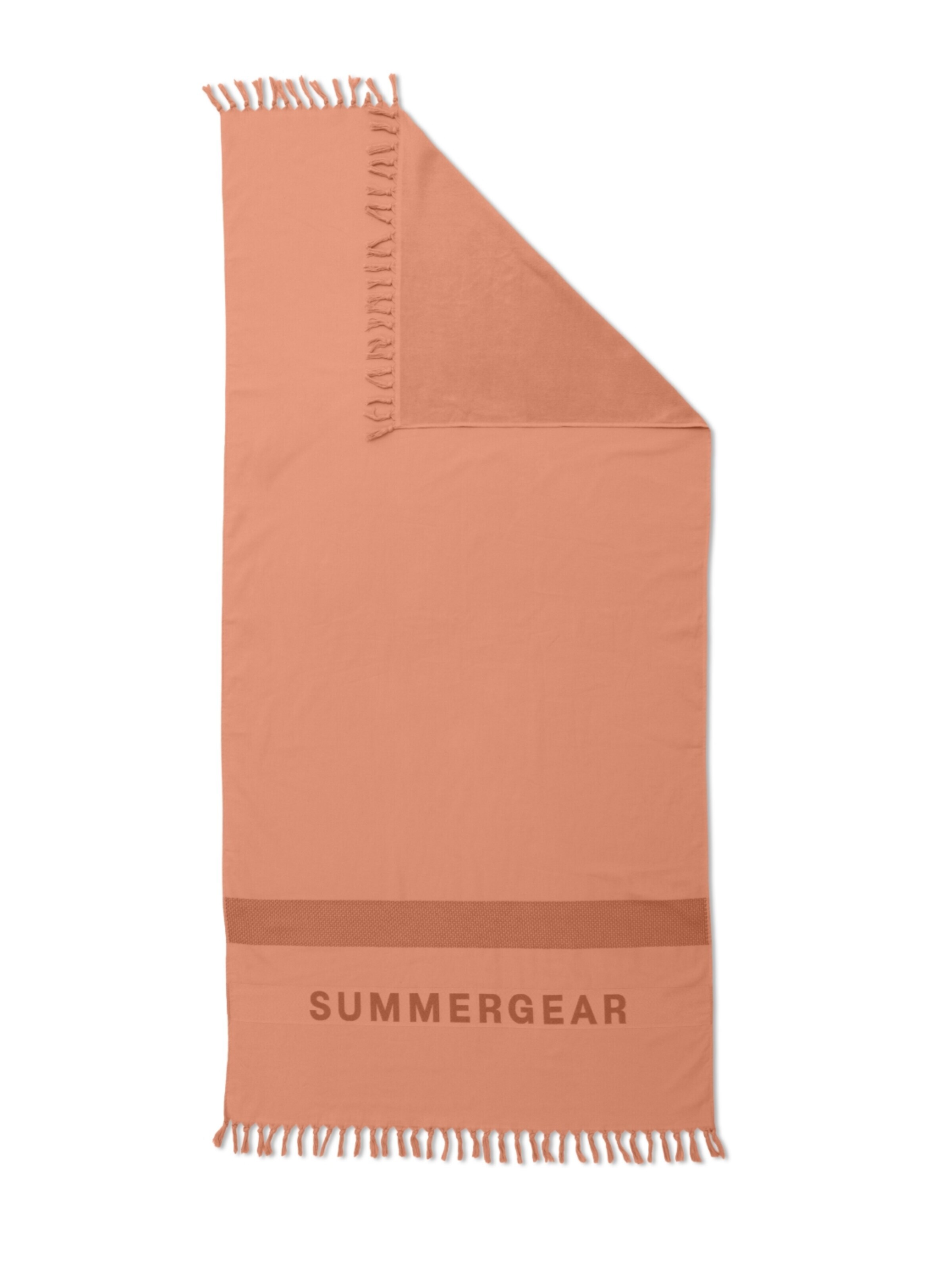 Serviette de plage 'Shore 100 X 200 cm' SummerGear en rose