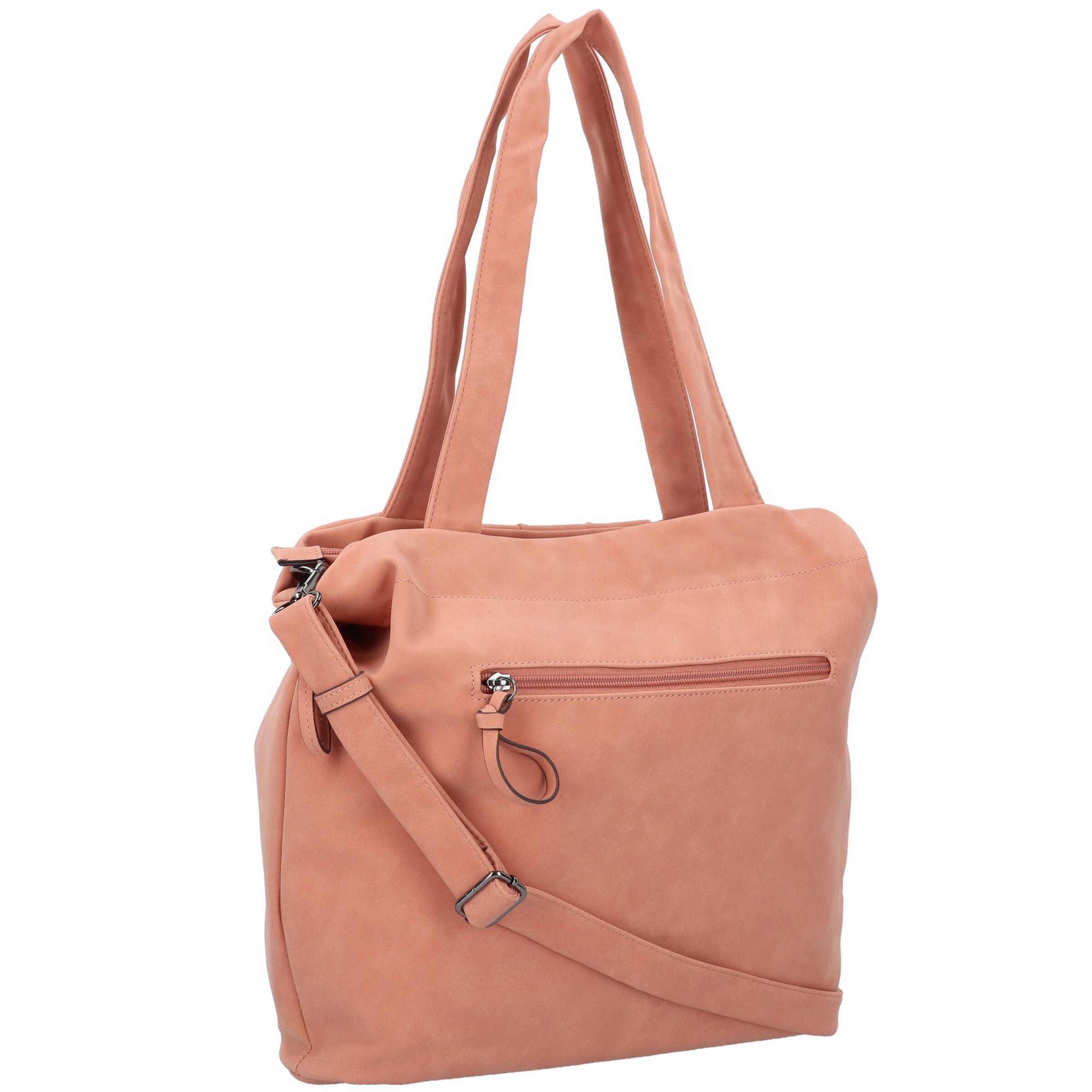 TOM TAILOR Schultertasche 'Aurelia ' in Pink