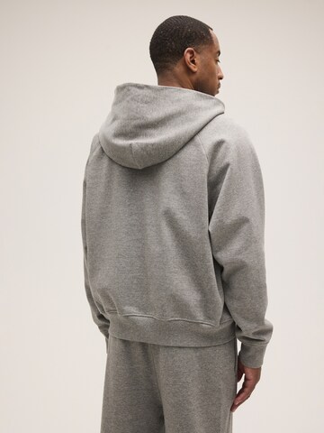 FILA Sweatvest 'BORNO oversized raglan 2-way zip hoodie' in Grijs