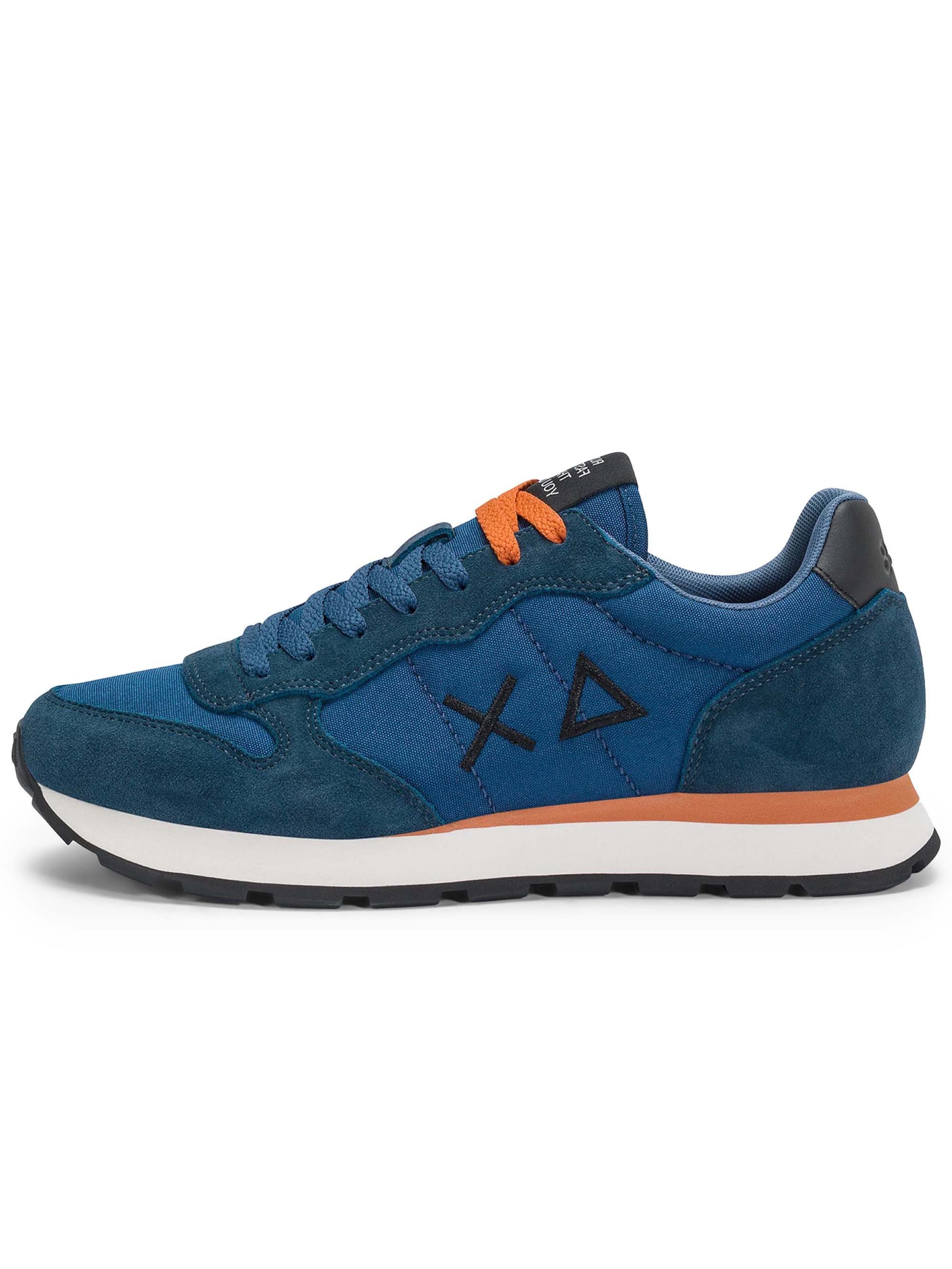 SUN68 Sneakers laag 'Tom' in Blauw: voorkant