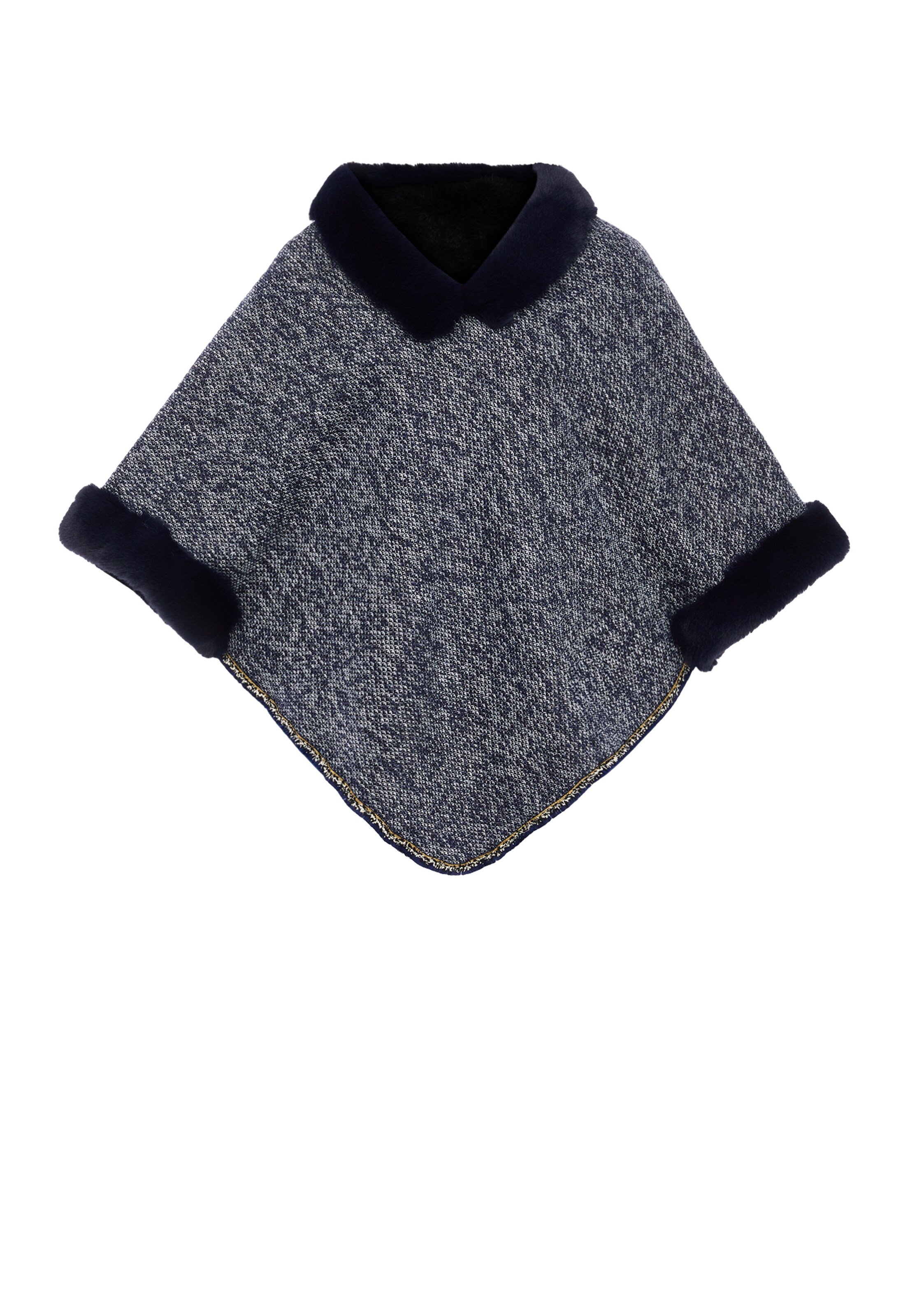 Capă FRAULLY pe albastru marin / gri, Vizualizare produs