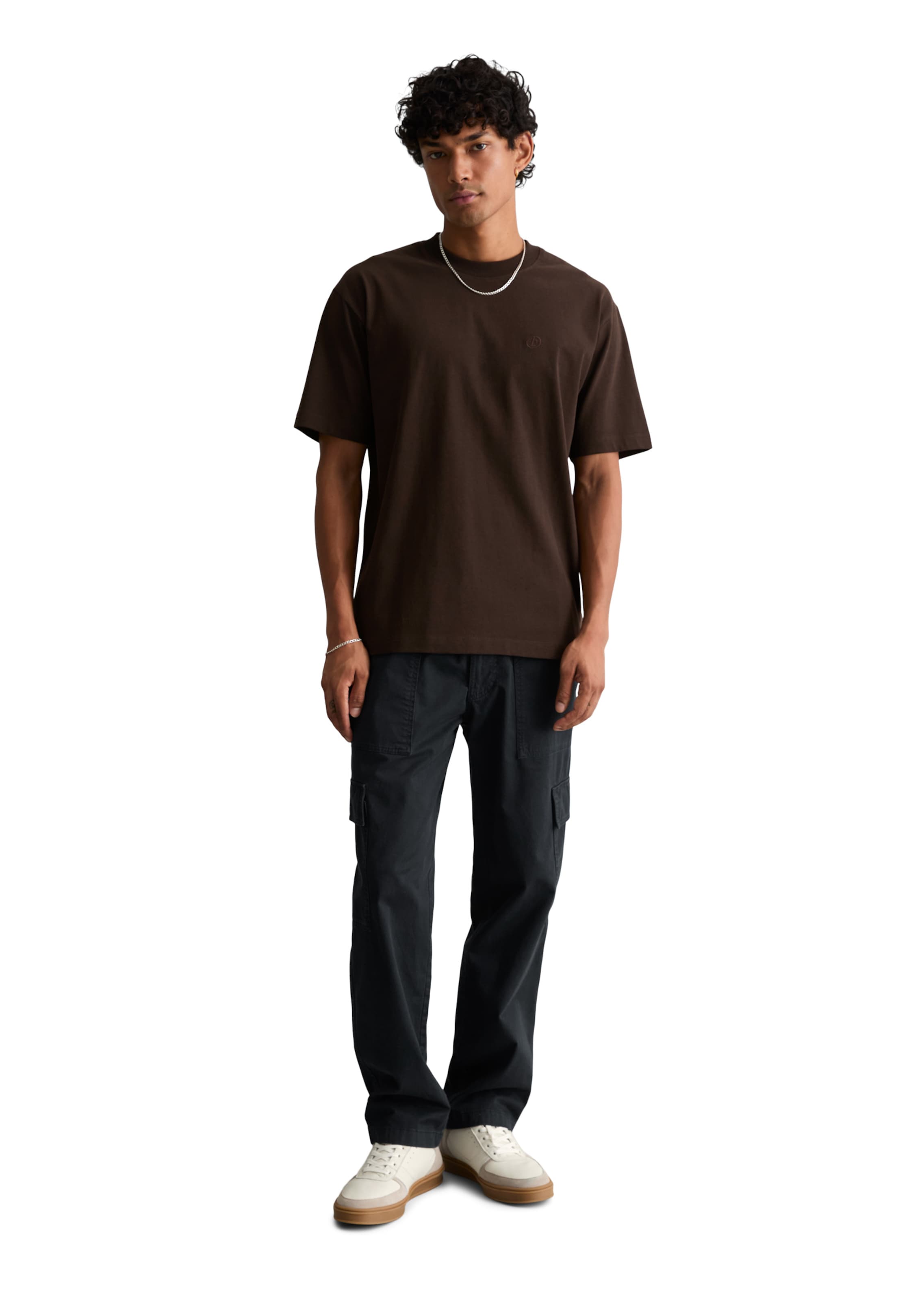 Marc O'Polo DENIM Shirt in Braun: Vorderseite