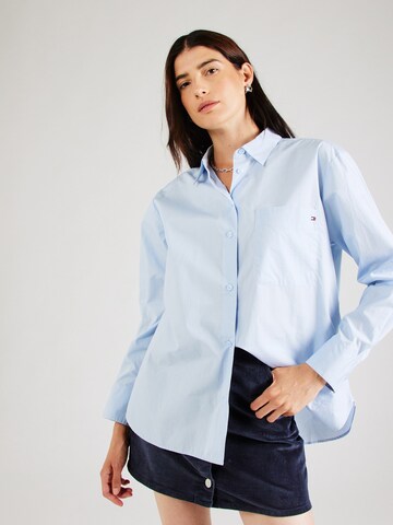 TOMMY HILFIGER Блузка 'Ess' в Синий: спереди