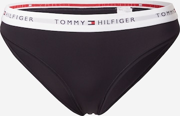 juoda TOMMY HILFIGER Moteriškos kelnaitės: priekis