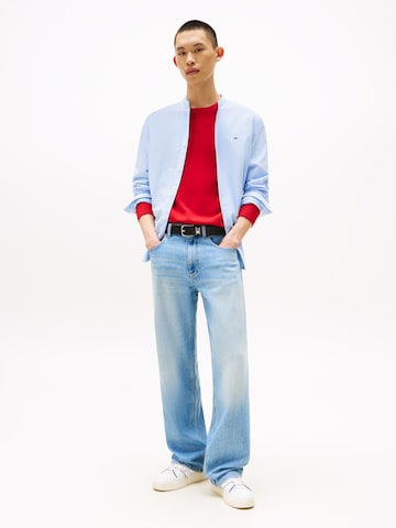 Tommy Jeans Средняя посадка Рубашка 'ESSENTL' в Синий