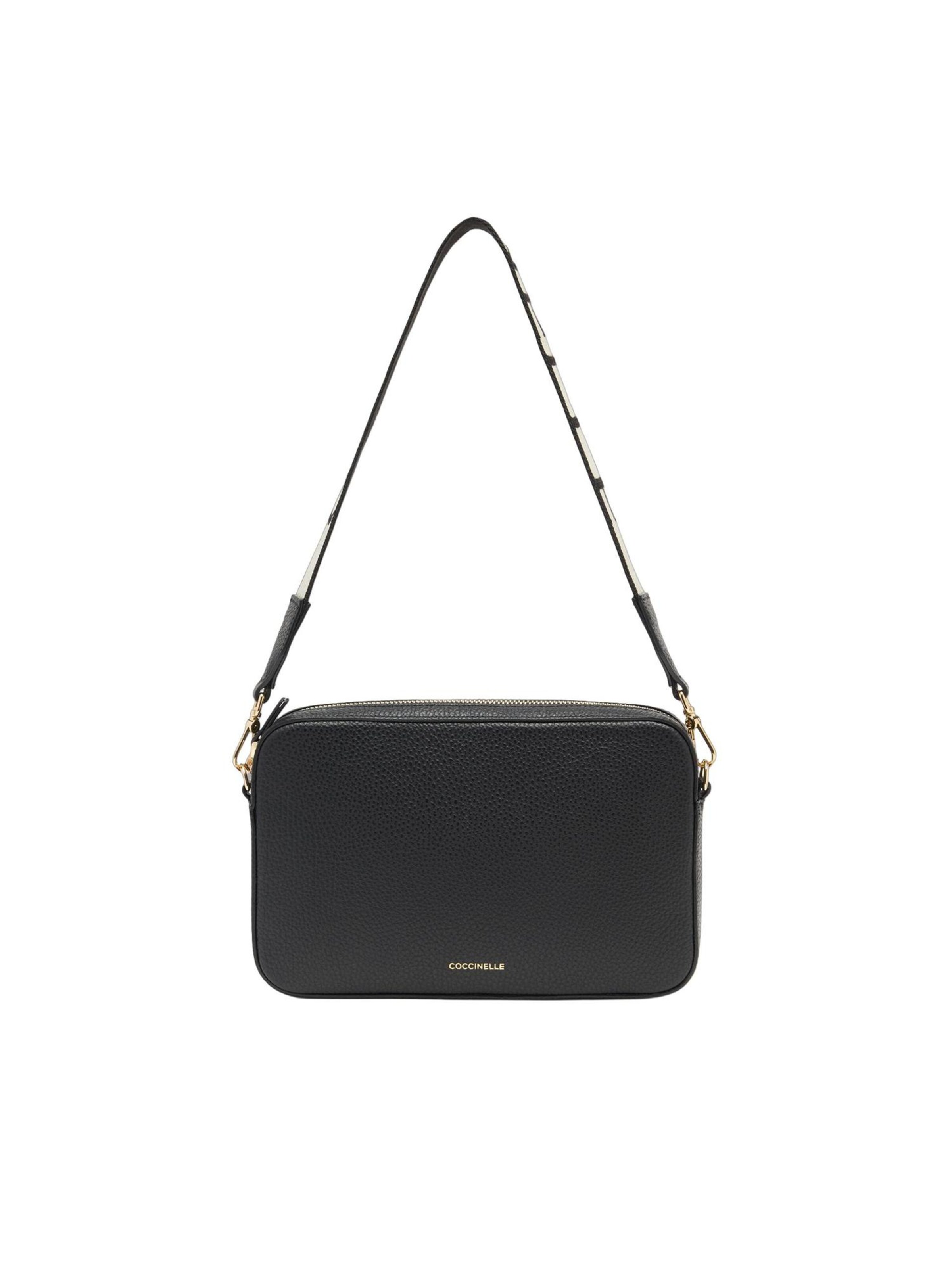 Coccinelle Shoulder bag 'TEBE' in Black: front