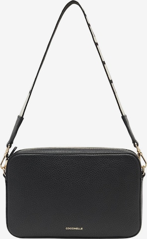 Coccinelle - Bolso de hombro 'TEBE' en negro: frente