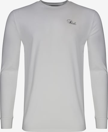 SikSilk Koszulka 'Essentials' w kolorze biały: przód