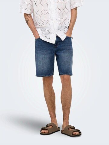 Only & Sons Regular Jeans 'ONSWEFT' in Blue: front
