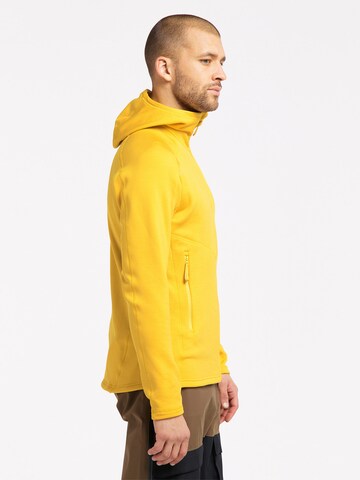 Haglöfs Athletic Fleece Jacket 'Heron' in Yellow