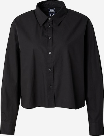 Camicia da donna di GAP in nero: frontale