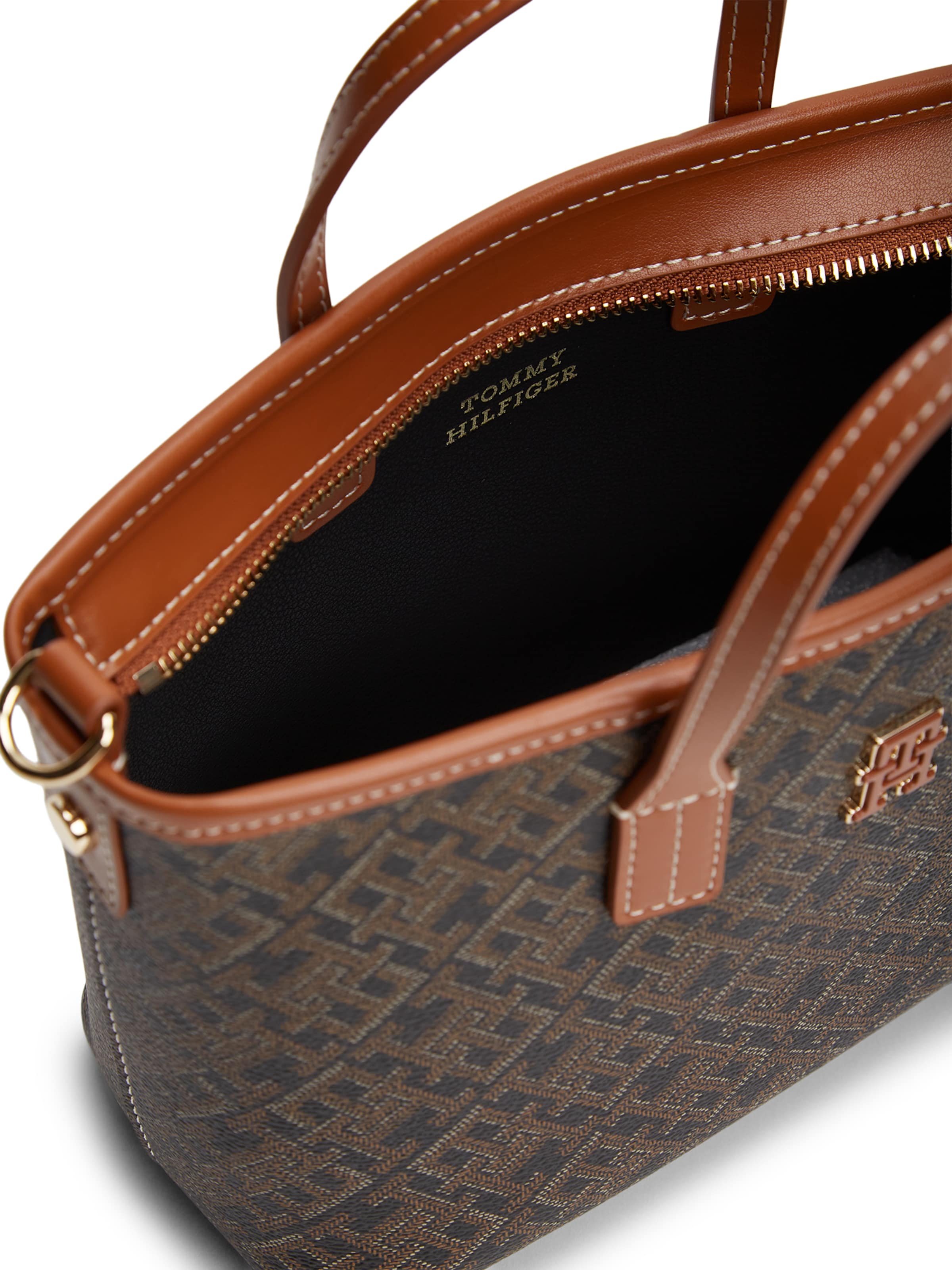 TOMMY HILFIGER Håndtaske i sort