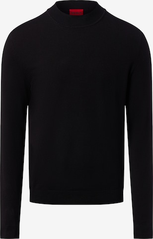 HUGO Sweater 'San Marc' in Black: front