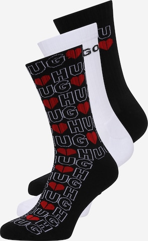 HUGO Sukat 'VALENTINE' värissä musta: etupuoli