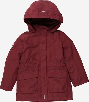 Veste outdoor 'Alesund' TROLLKIDS en rouge : devant