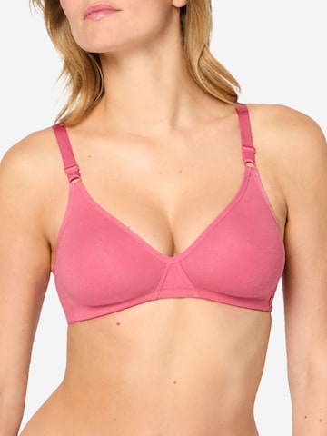 Invisible Soutien-gorge ' Baumwoll ' Nur Die en rose : devant