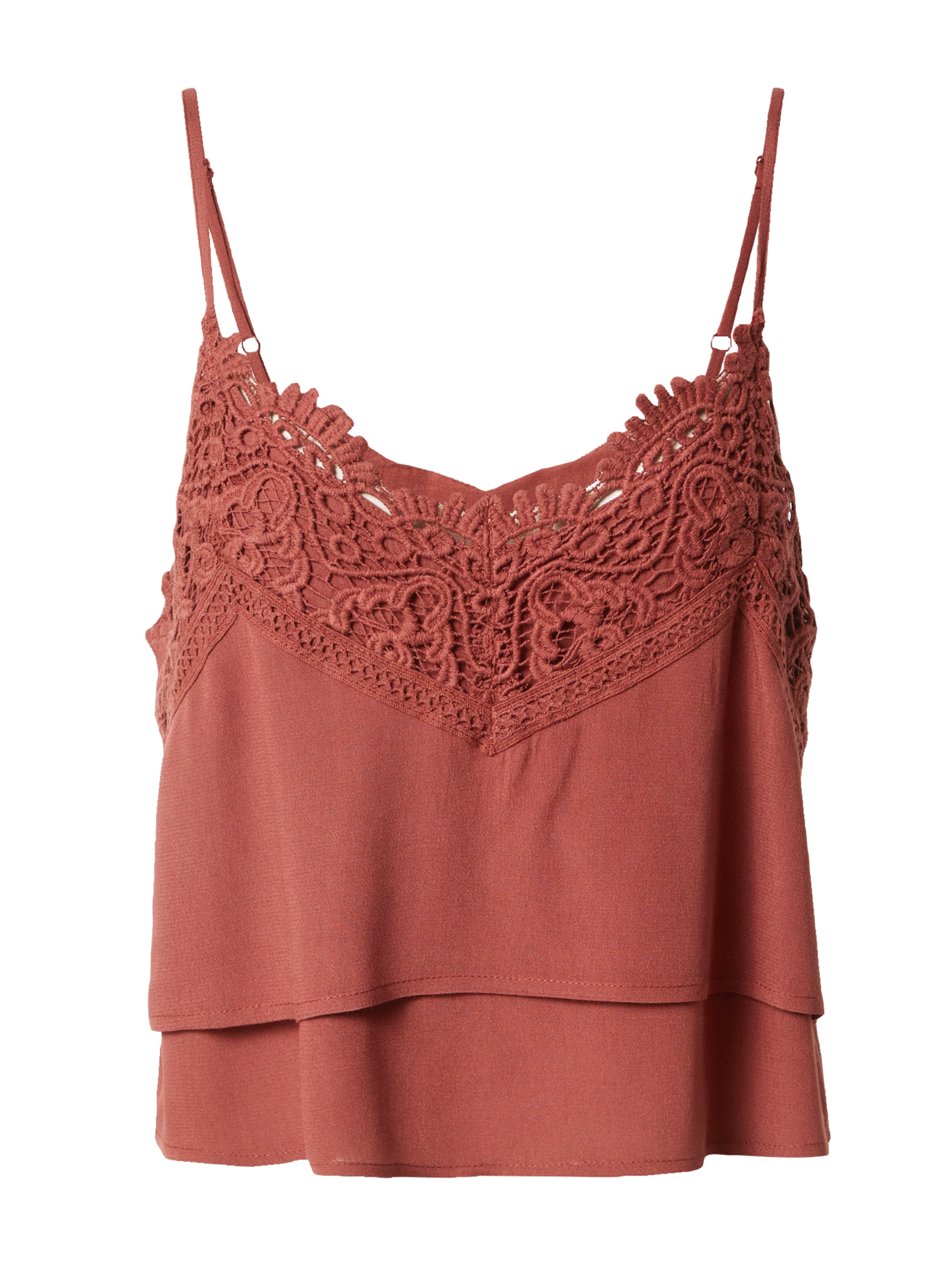 Haut 'Lissi' ABOUT YOU en marron : devant